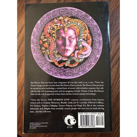Twice the terror. The Horror Zine. Volume two. Edited by Jeani Rector. Paperback - Picture 2 of 5